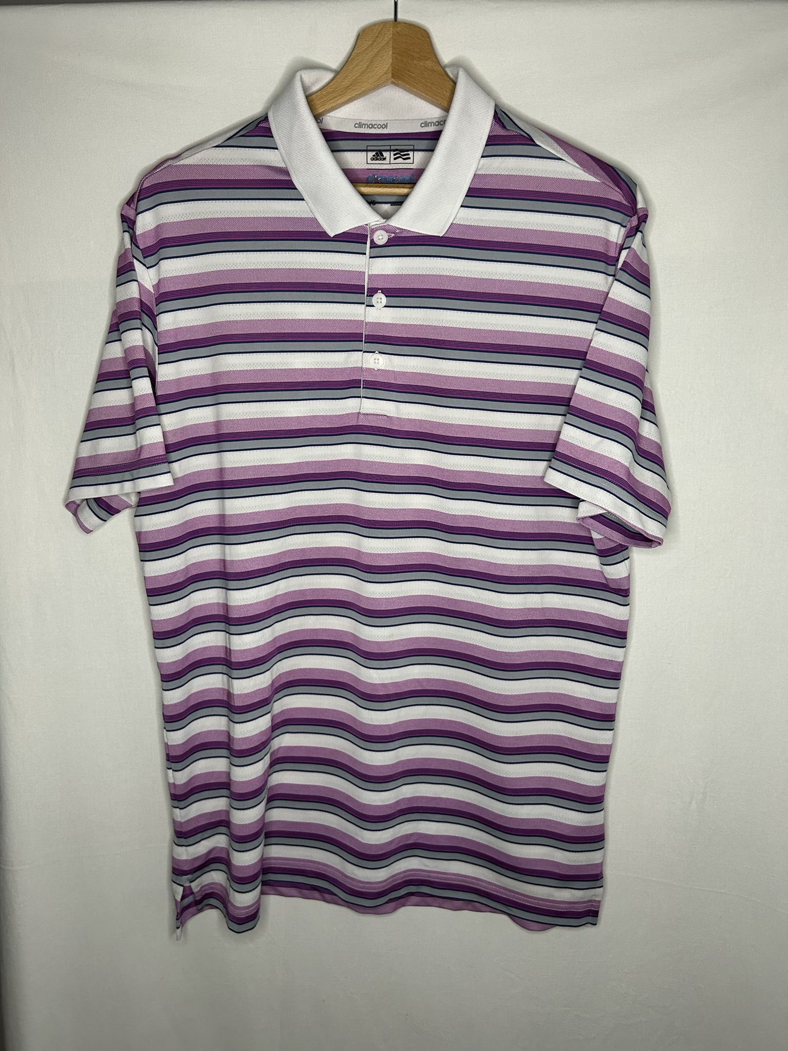 Adidas galléros póló - L